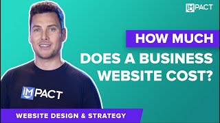 How much does it cost to create a company website