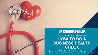 How to create a bookkeeping health check for my website