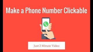 How to create a call now button on website