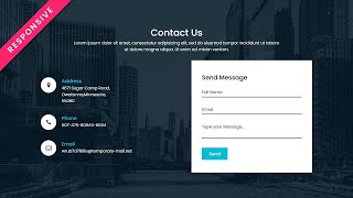 How to create a contact us page in website