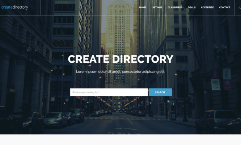 How to create a directory on your website