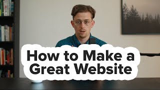 How to create a good website