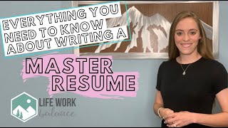 How to create a master resume