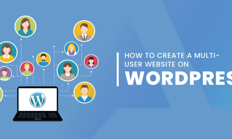 How to create a multi user website