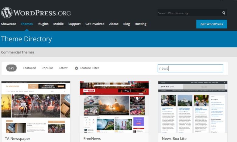 How to create a news website in wordpress