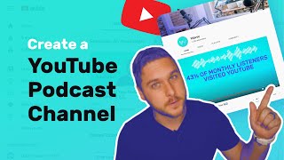 How to create a podcast channel on youtube