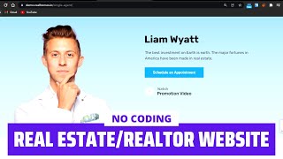 How to create a real estate agent website
