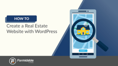 How to create a real estate website using wordpress