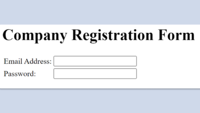 How to create a registration form for my website