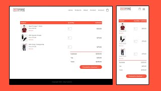 How to create a shopping car for a website