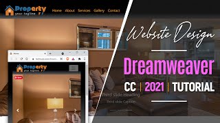 How to create a website design in dreamweaver