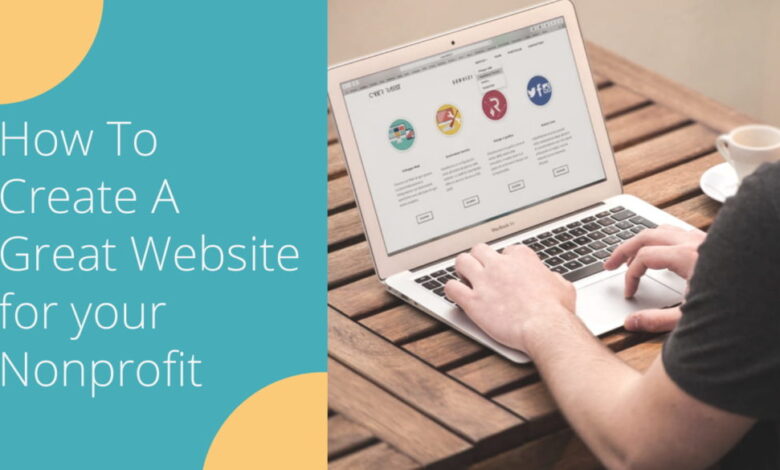 How to create a website for fundraising