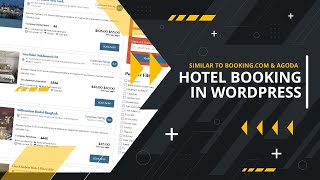 How to create a website like booking.com