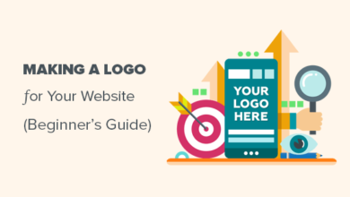 How to create a website logo
