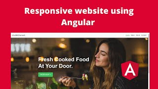 How to create a website using angular 4