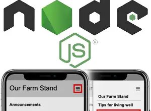 How to create a website with node js