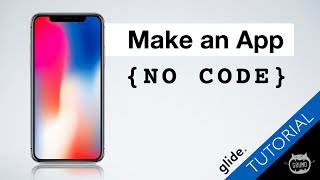 How to create an app wothout coding