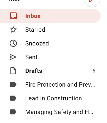 How to create an email folder on gmail