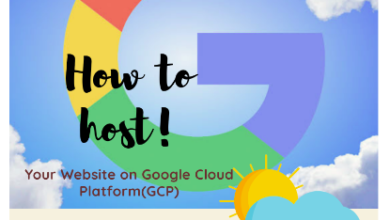 How to create and host a website on google cloud