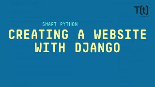 How to use django to create a website