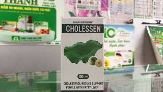 Viên uống Cholessen Decotra hỗ trợ giảm cholesterol máu, giảm gan nhiễm mỡ (30 viên)