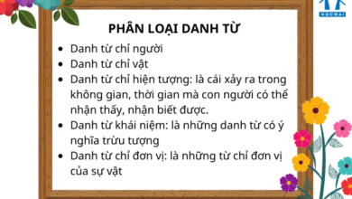 [Tiếng Việt 5] – Ôn tập về danh từ, đại từ và quan hệ từ