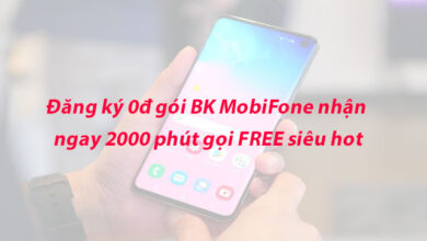 Gói BK MobiFone nhận ngay 2000 phút gọi FREE siêu hot – MobifoneGo