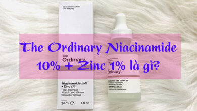 The Ordinary Niacinamide 10% Zinc 1% là gì? Cách dùng, Review